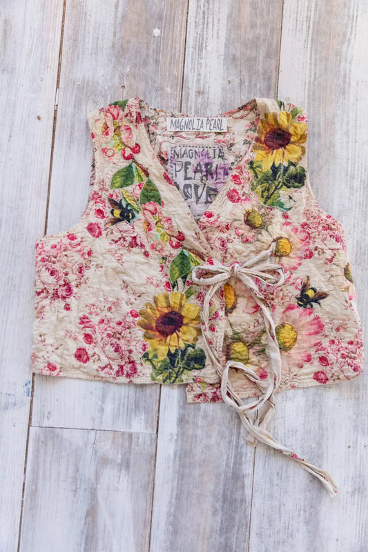VEST 058 Applique Nikha Vest
