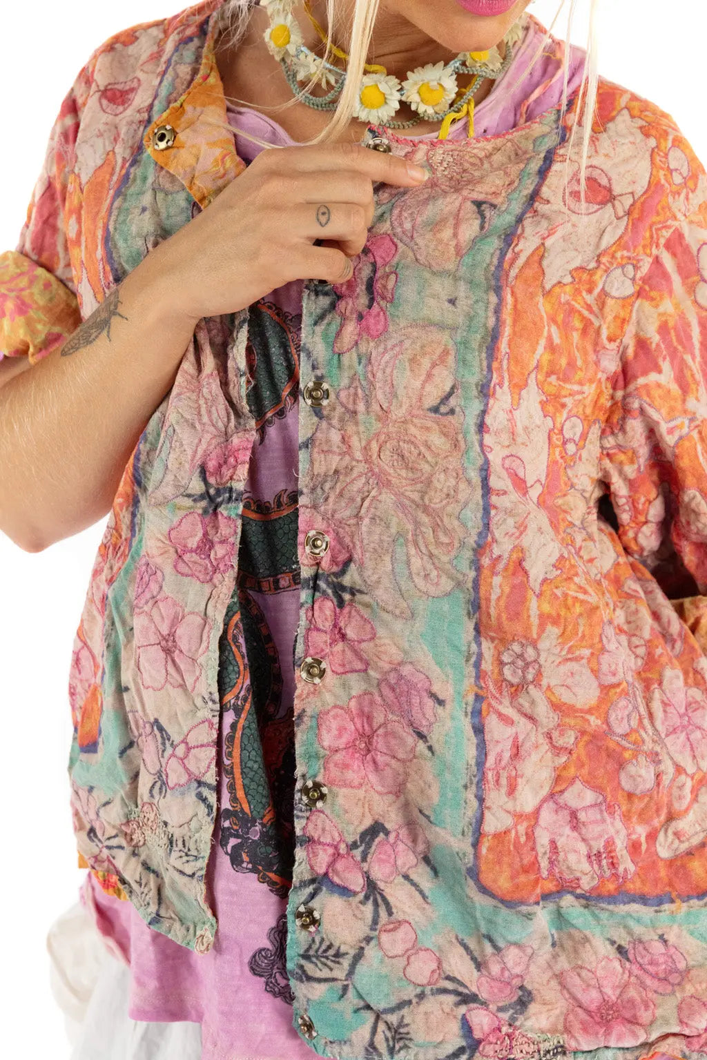 Jacket 731 Floral Isabeau Kimono - Shambala