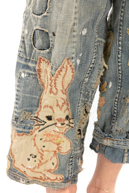 Pants 417 Be A Poem Miners Pants - Washed Indigo