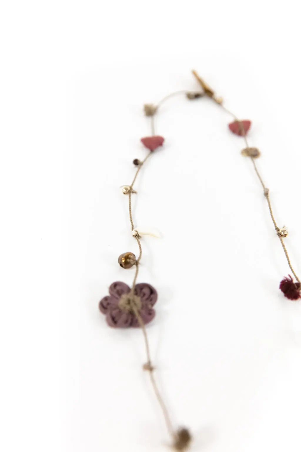 Necklace 250 - Hand Knotted Heart