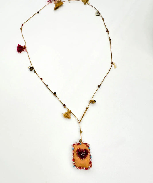 Necklace 270 Hand Knotted Love Necklace