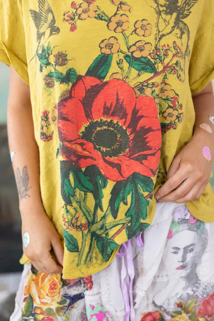 Top 2100 Cherub Poppy Tee - High Visibility