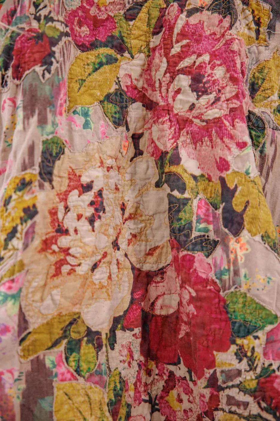 Jacket 1122 Appliqué Cyrene Coat - Izmir