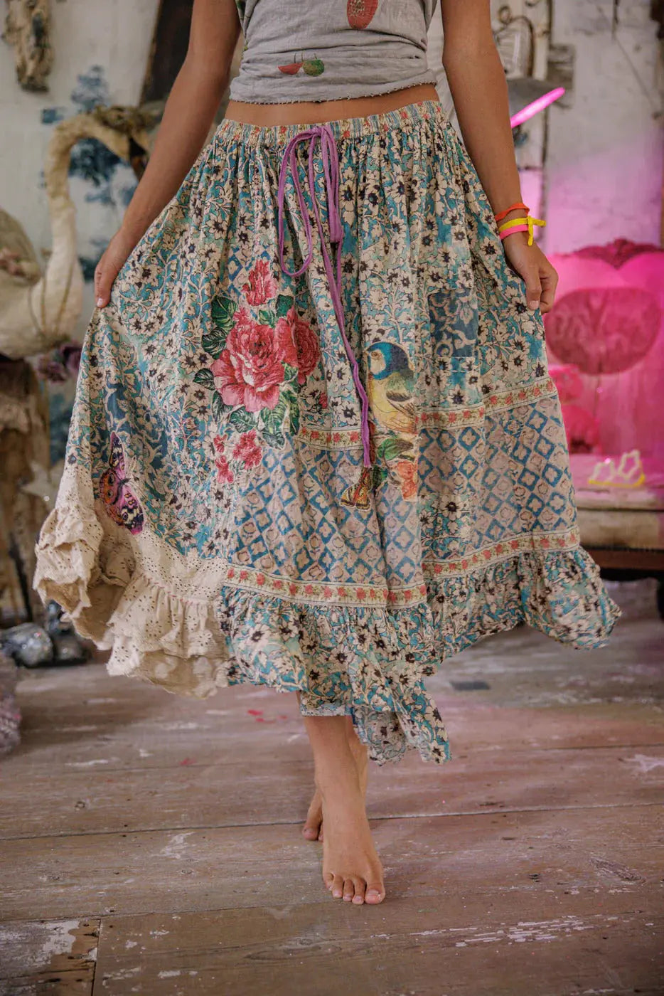Skirt 233 Anselma Skirt – Blue Eyes