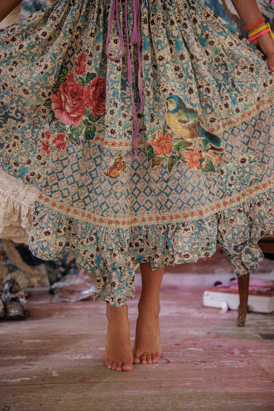 Skirt 233 Anselma Skirt – Blue Eyes