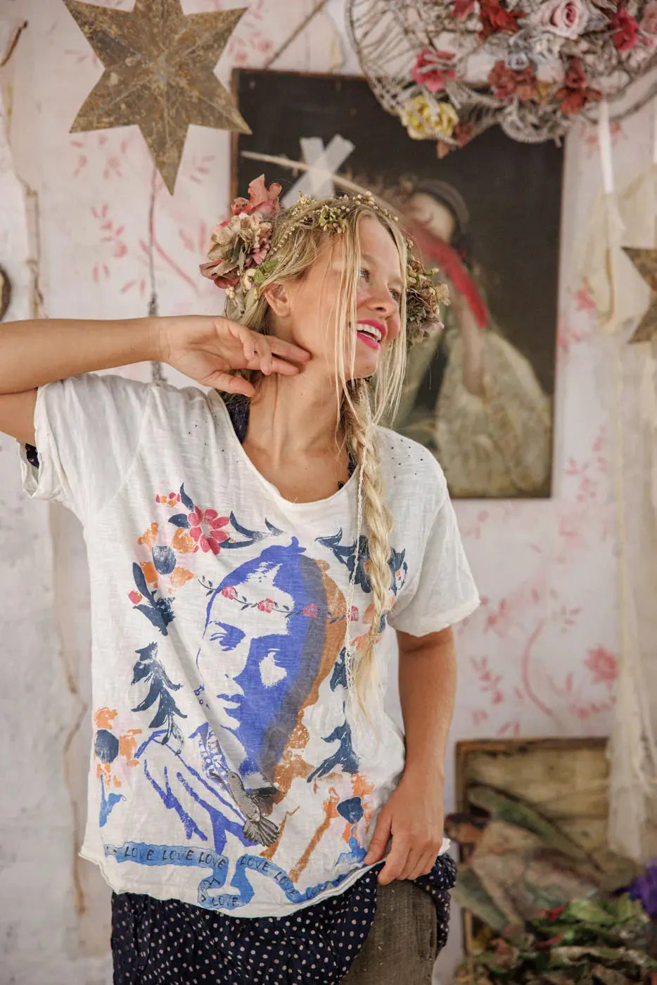 Top 2359 Frida Baroque Tee - True