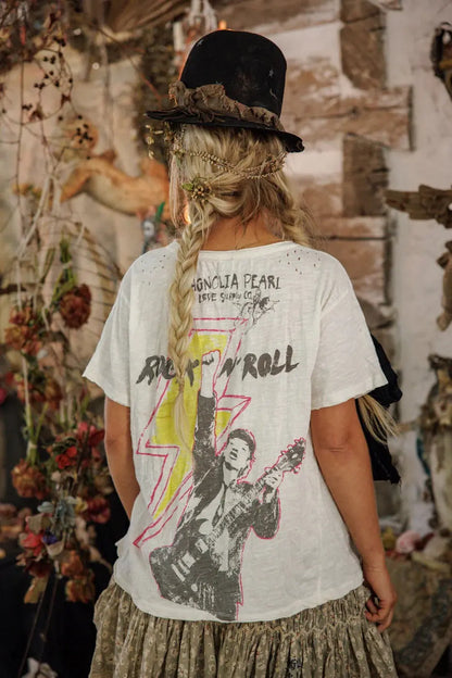 Top 2570 AC/DC Rock N' Roll Tee - True