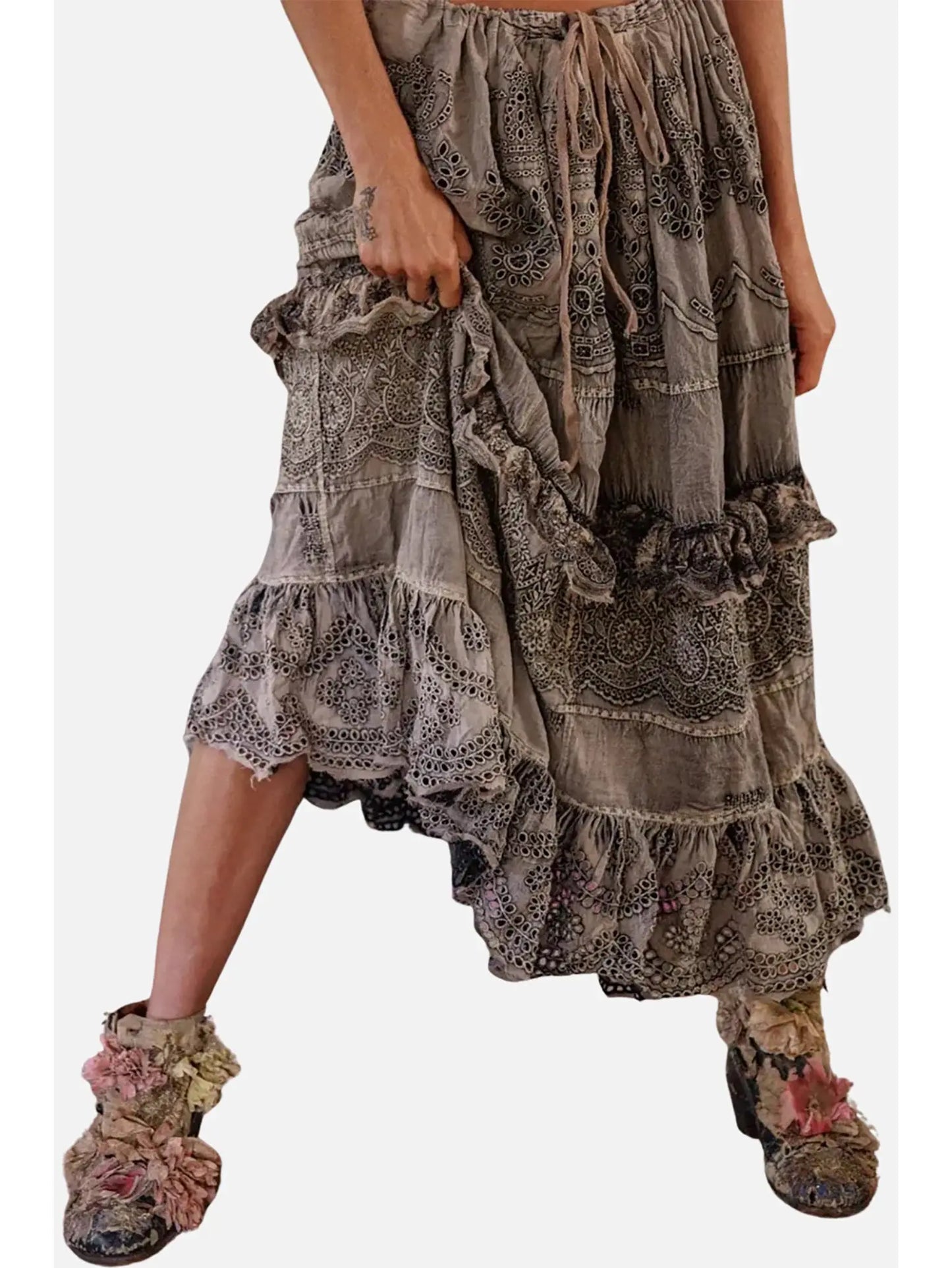 Skirt 244 Eyelet Pissarro Skirt - Ozzy