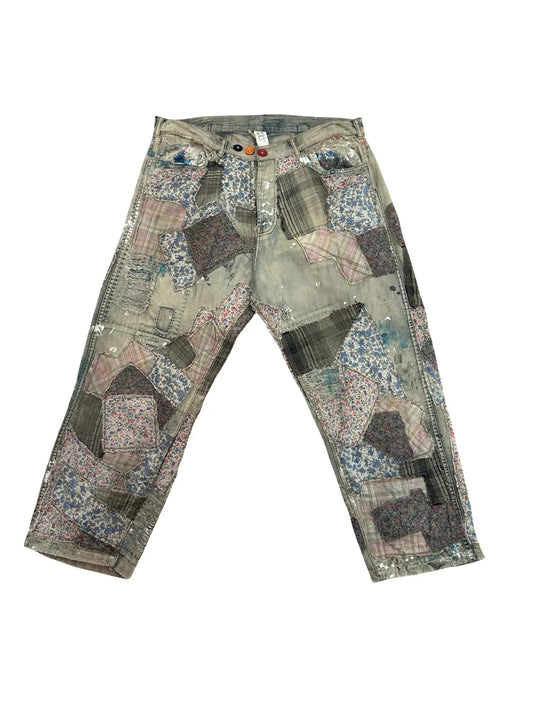Magnolia Patchwork Denim