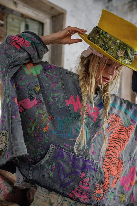 TOP 2983 - Graphics Raji Hoodie – Prince