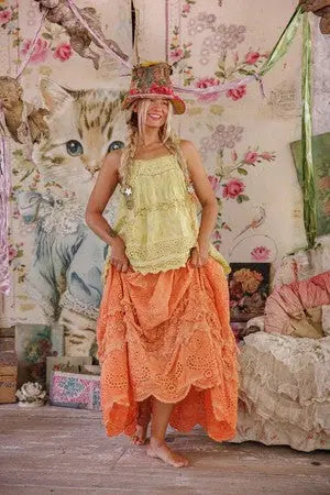 Skirt 223 Eyelet Skirt – Arancia