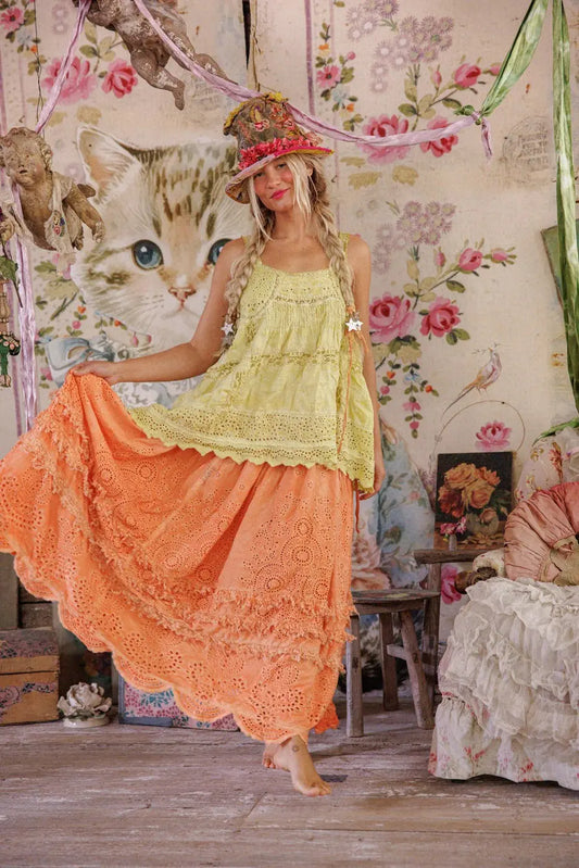 Skirt 223 Eyelet Skirt – Arancia