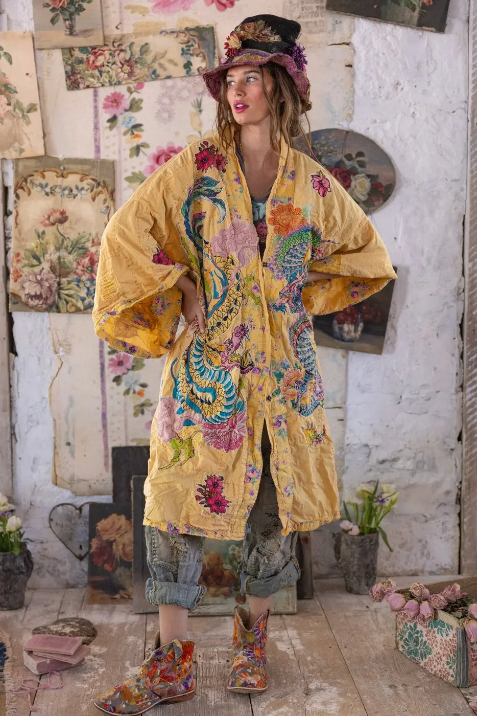 Jacket 1163 Dragon Romani Kimono - Sefi