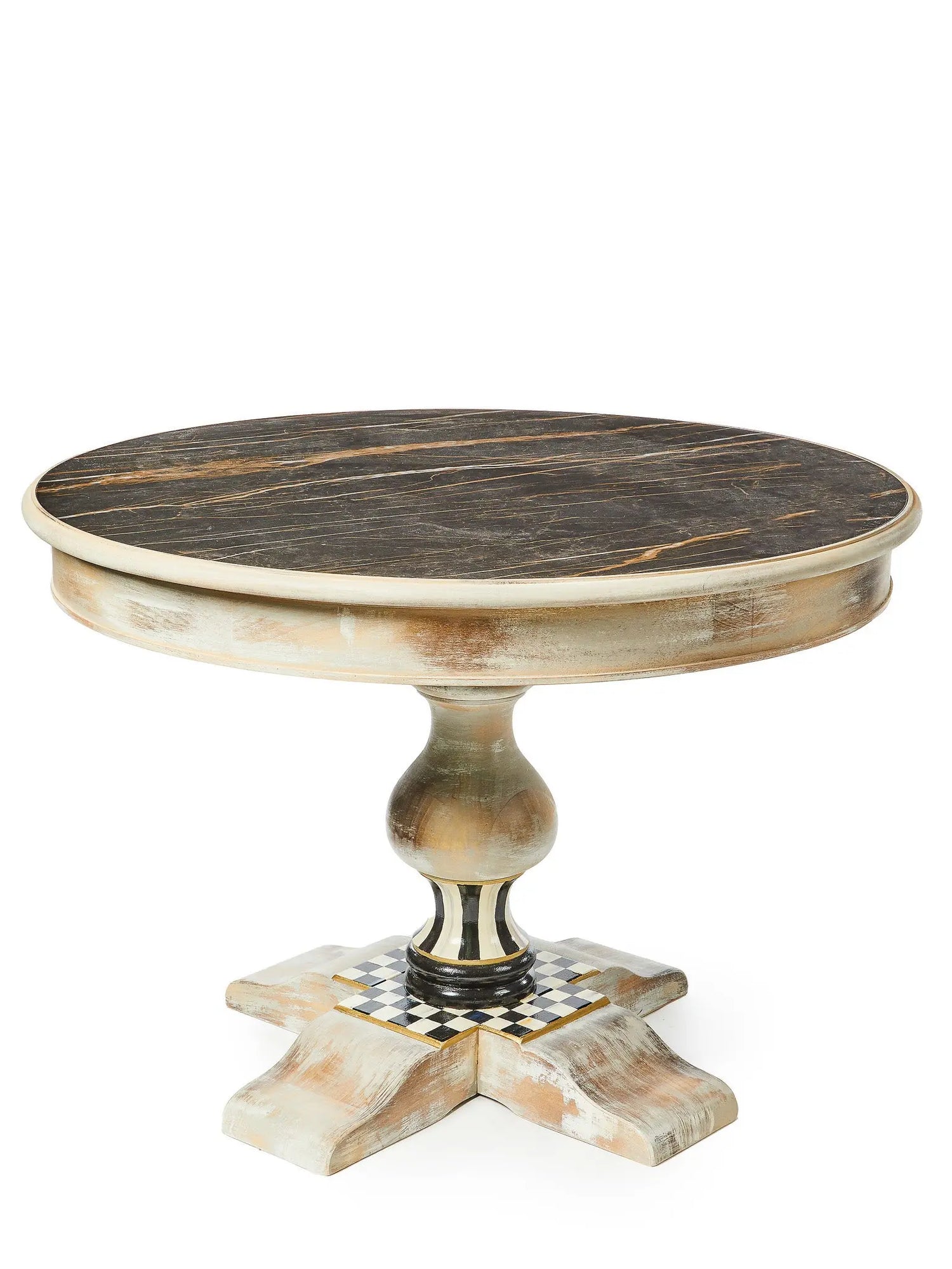 Tuscan Farm 39" Round Pedestal Table