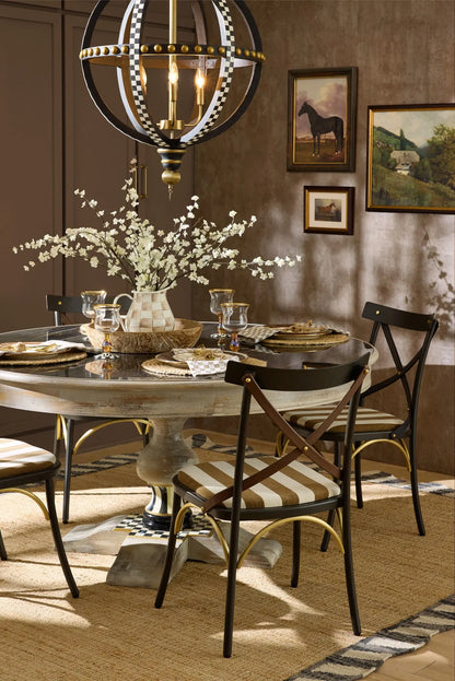 Tuscan Farm 39" Round Pedestal Table