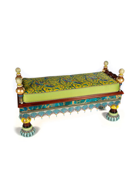 Ridiculous Peacock Bench