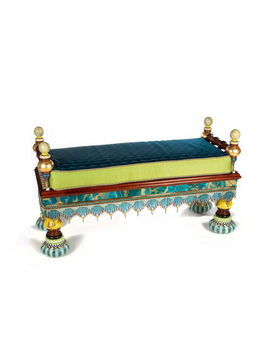 Ridiculous Peacock Bench