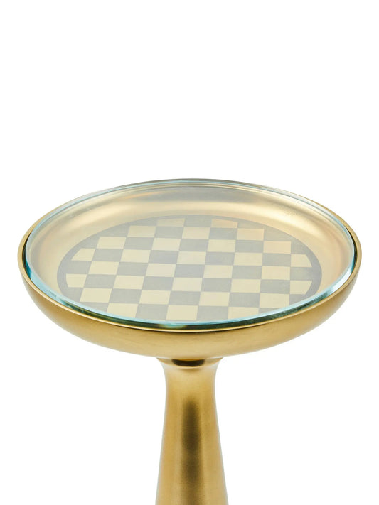 Checked Cocktail Table