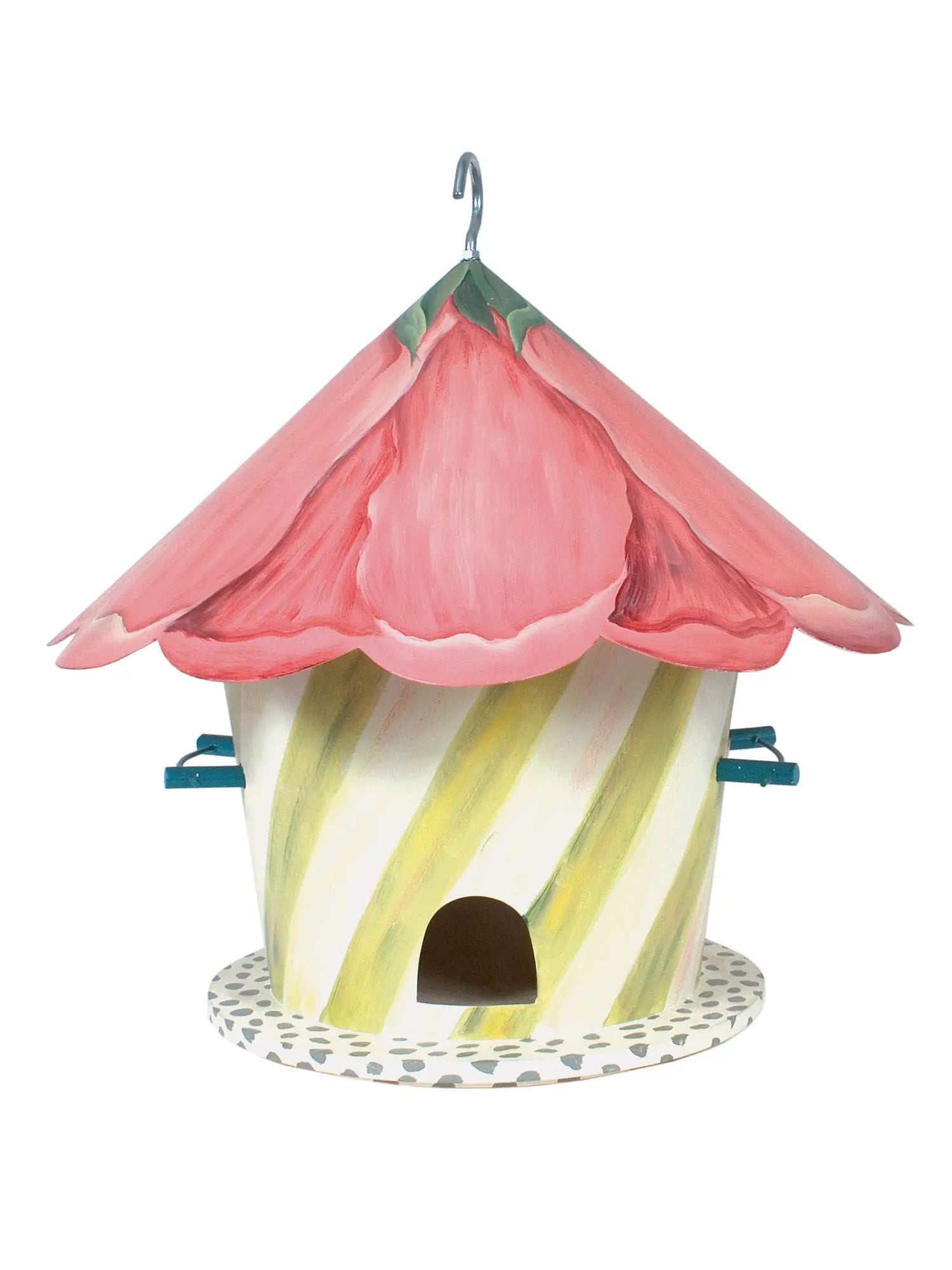 Hollyhock Birdhouse