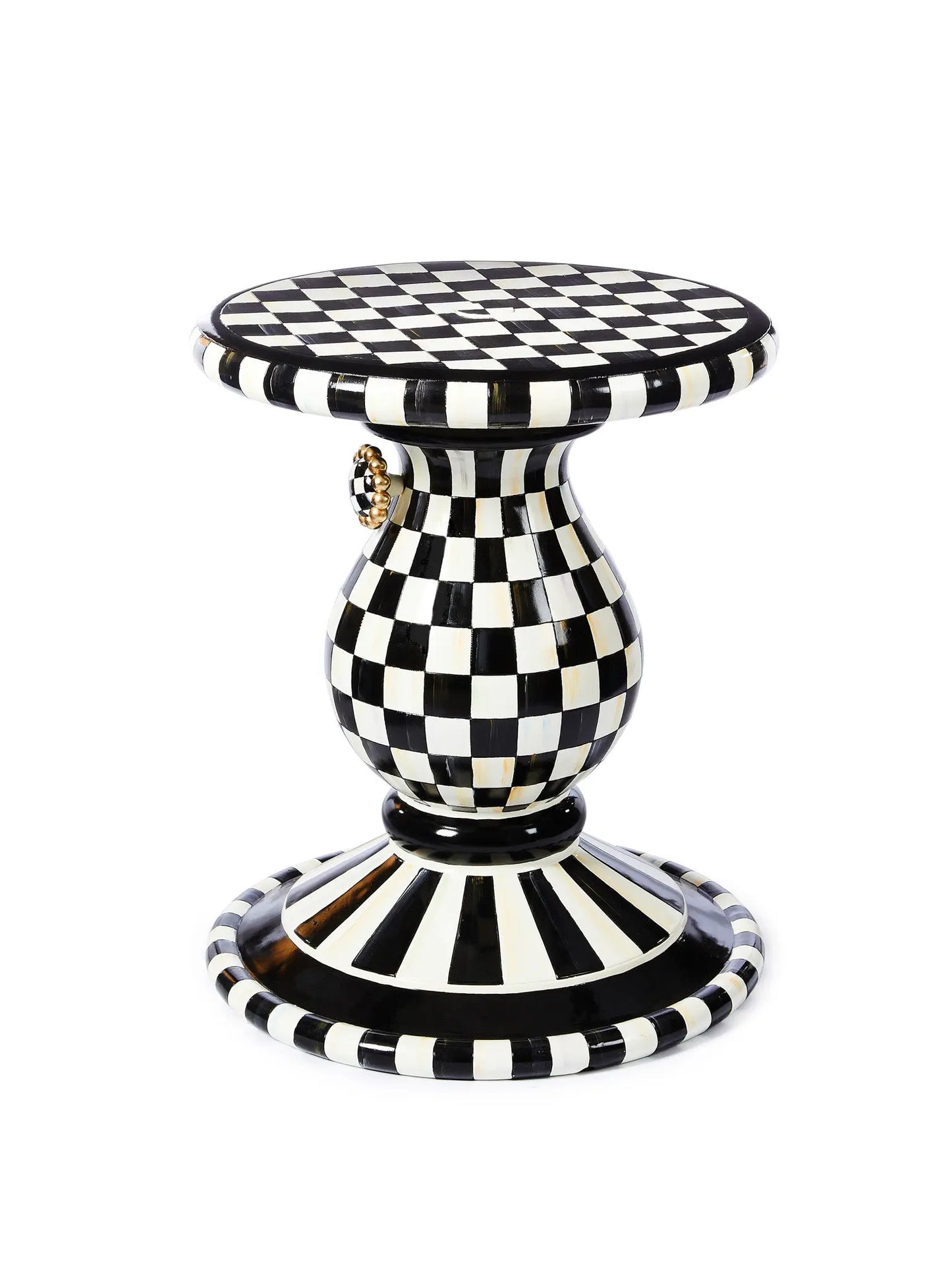 Outdoor Courtly Umbrella Stand Side Table