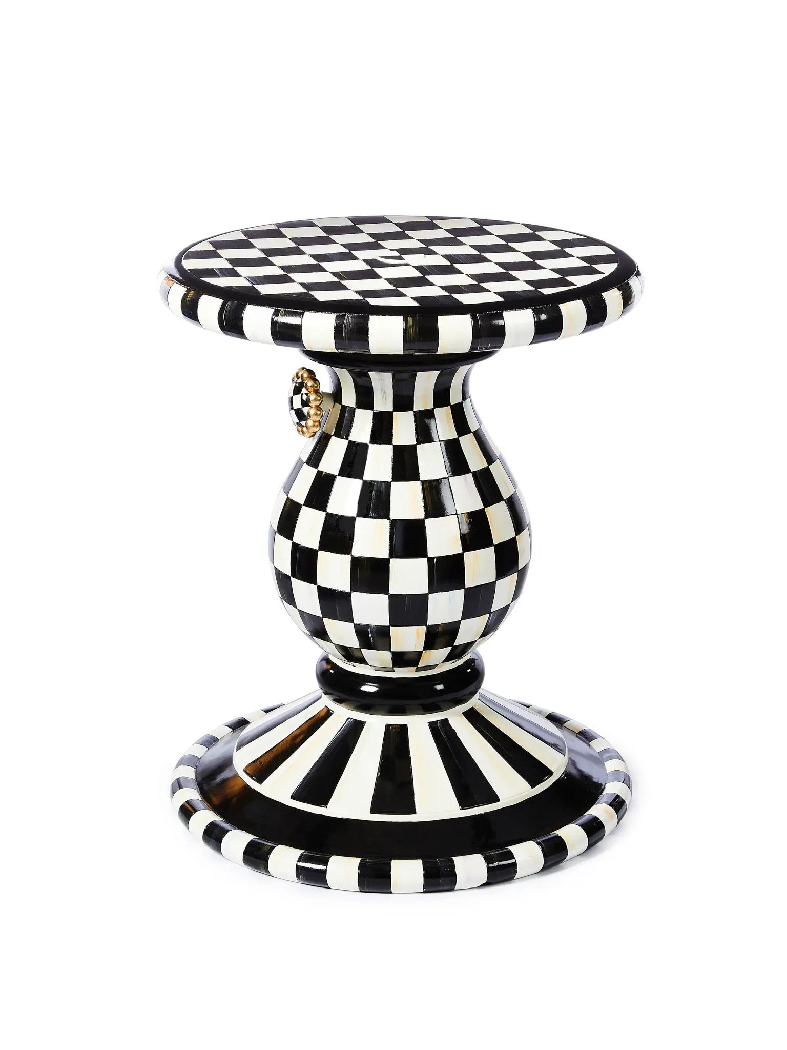 Outdoor Courtly Umbrella Stand Side Table