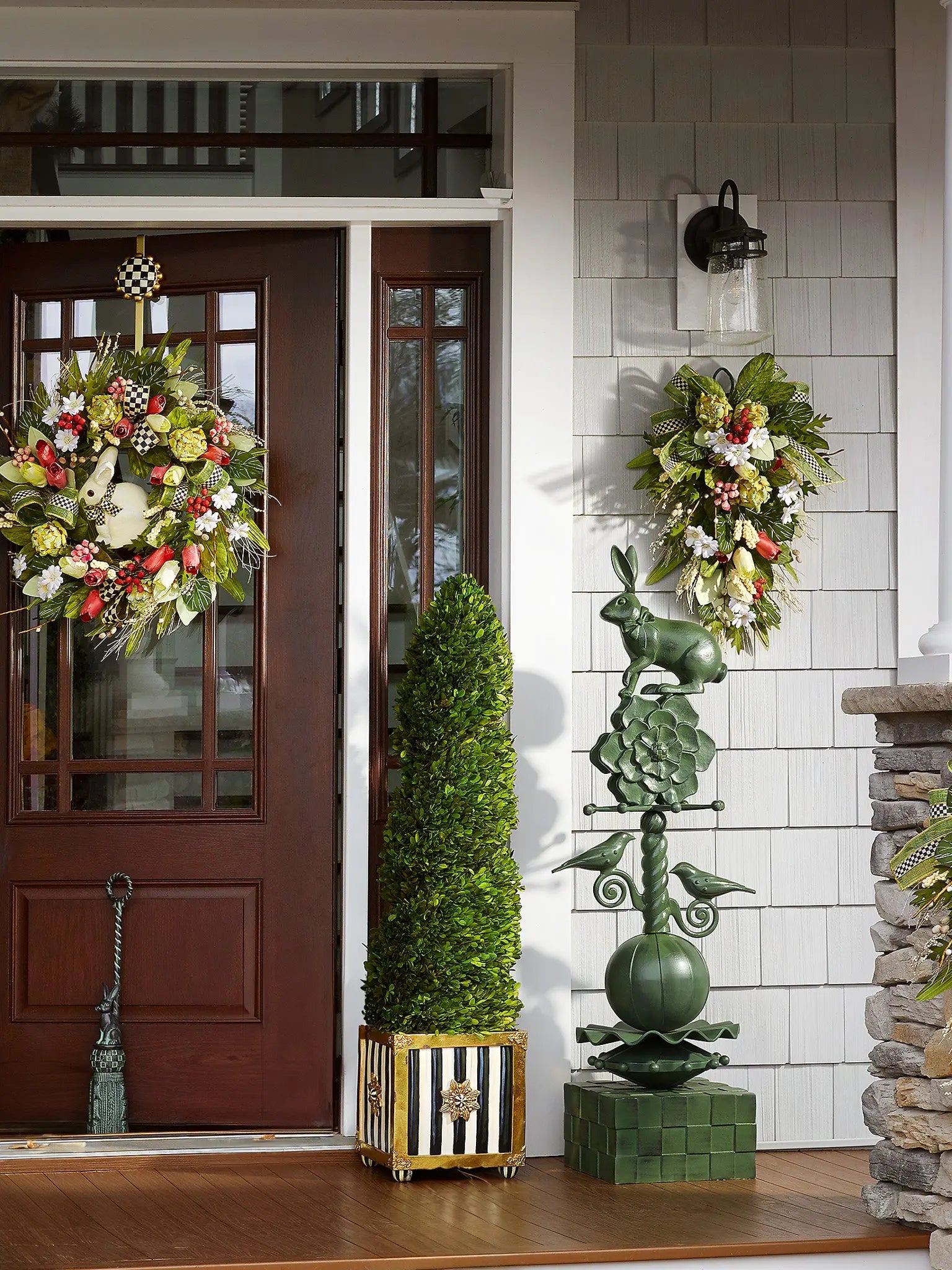 Rabbit Garden Totem