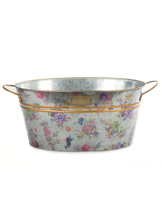 Flower Market Galvanized Beverage Bucket