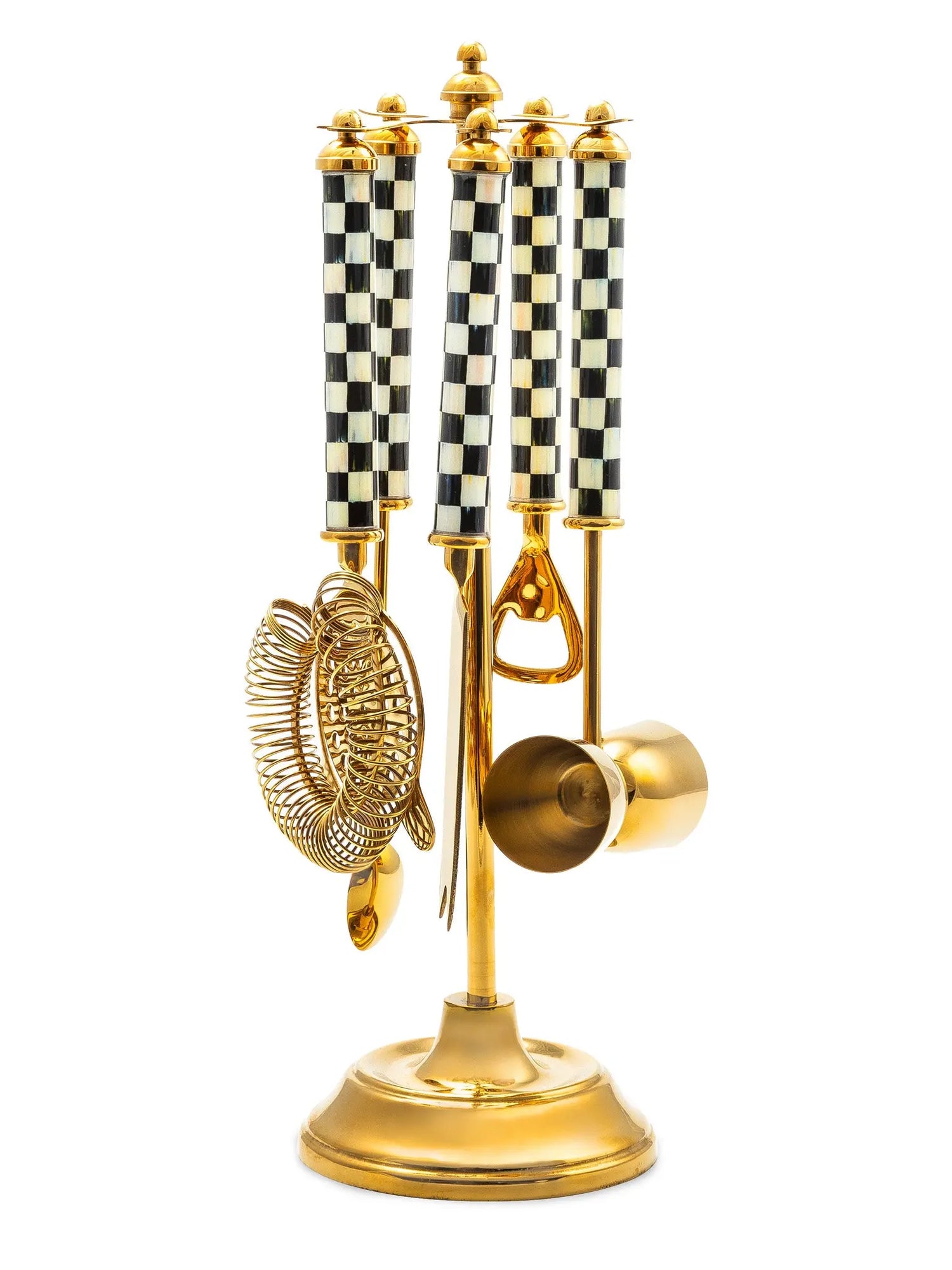 Courtly Check Gold Bar Tool Set