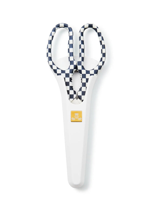 Black & White Check Kitchen Shears