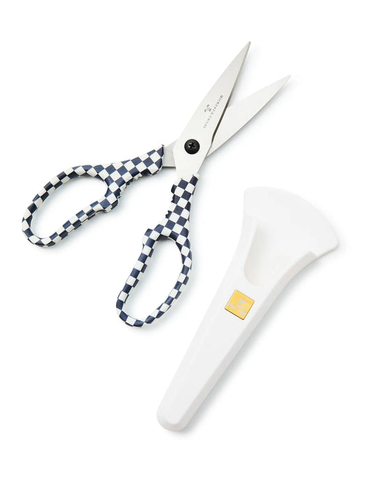 Black & White Check Kitchen Shears