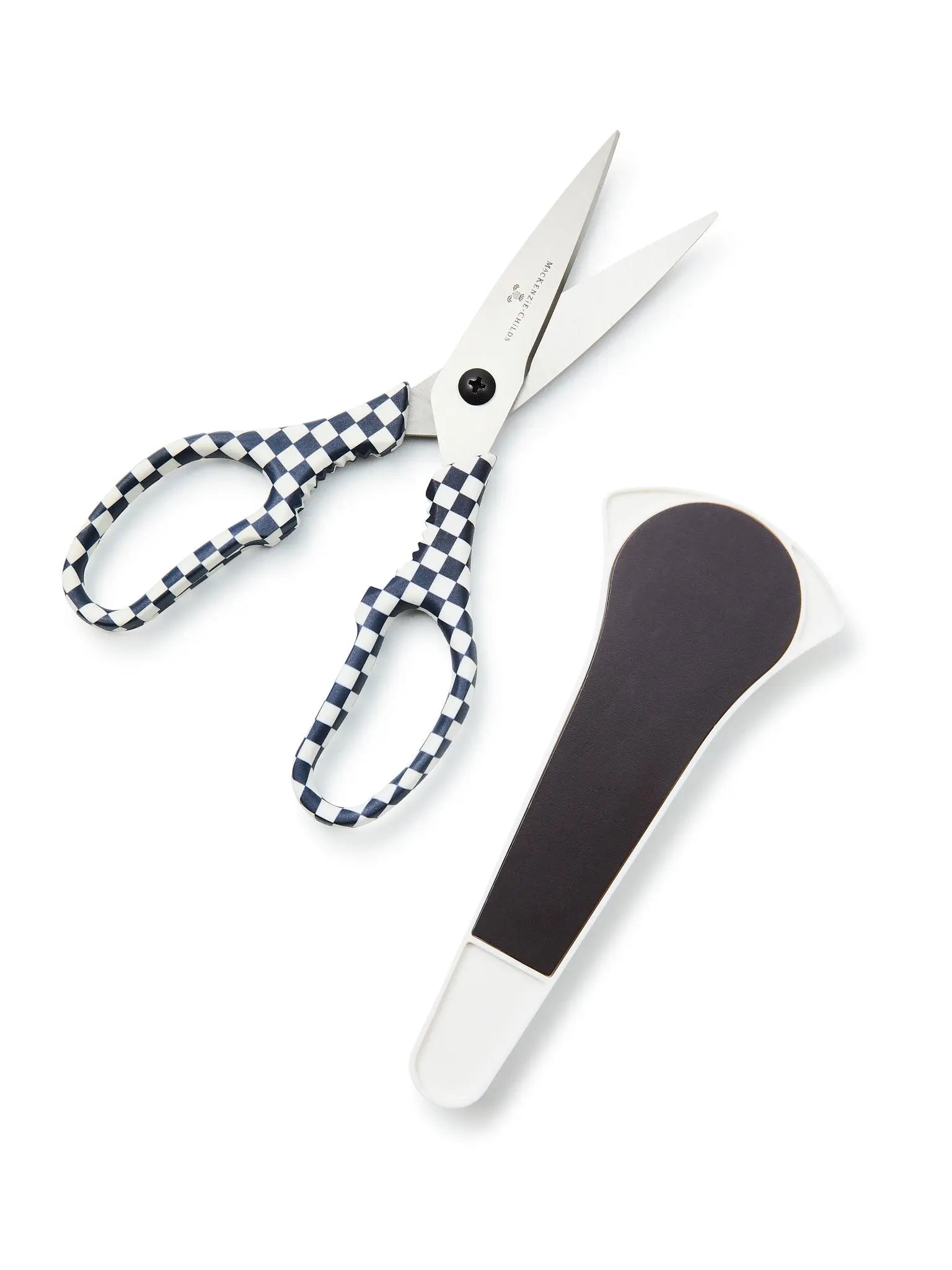 Black & White Check Kitchen Shears