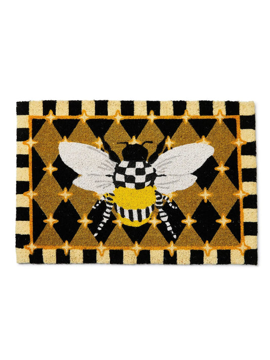 Honeycomb with Bees Entrance Mat
