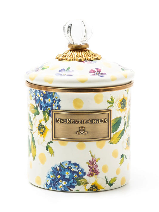 Wildflowers Yellow Small Canister