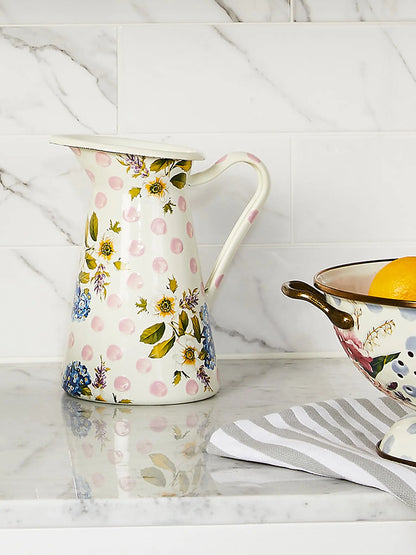 Wildflowers Pink Medium Practical Pitcher