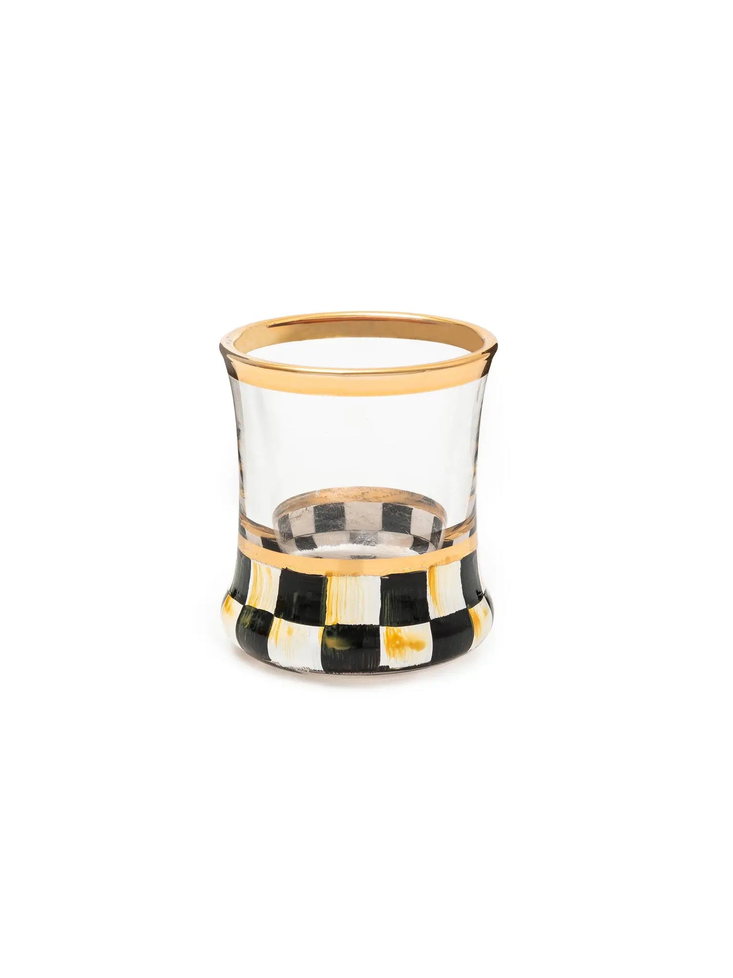 Courtly Check Shot Glass
