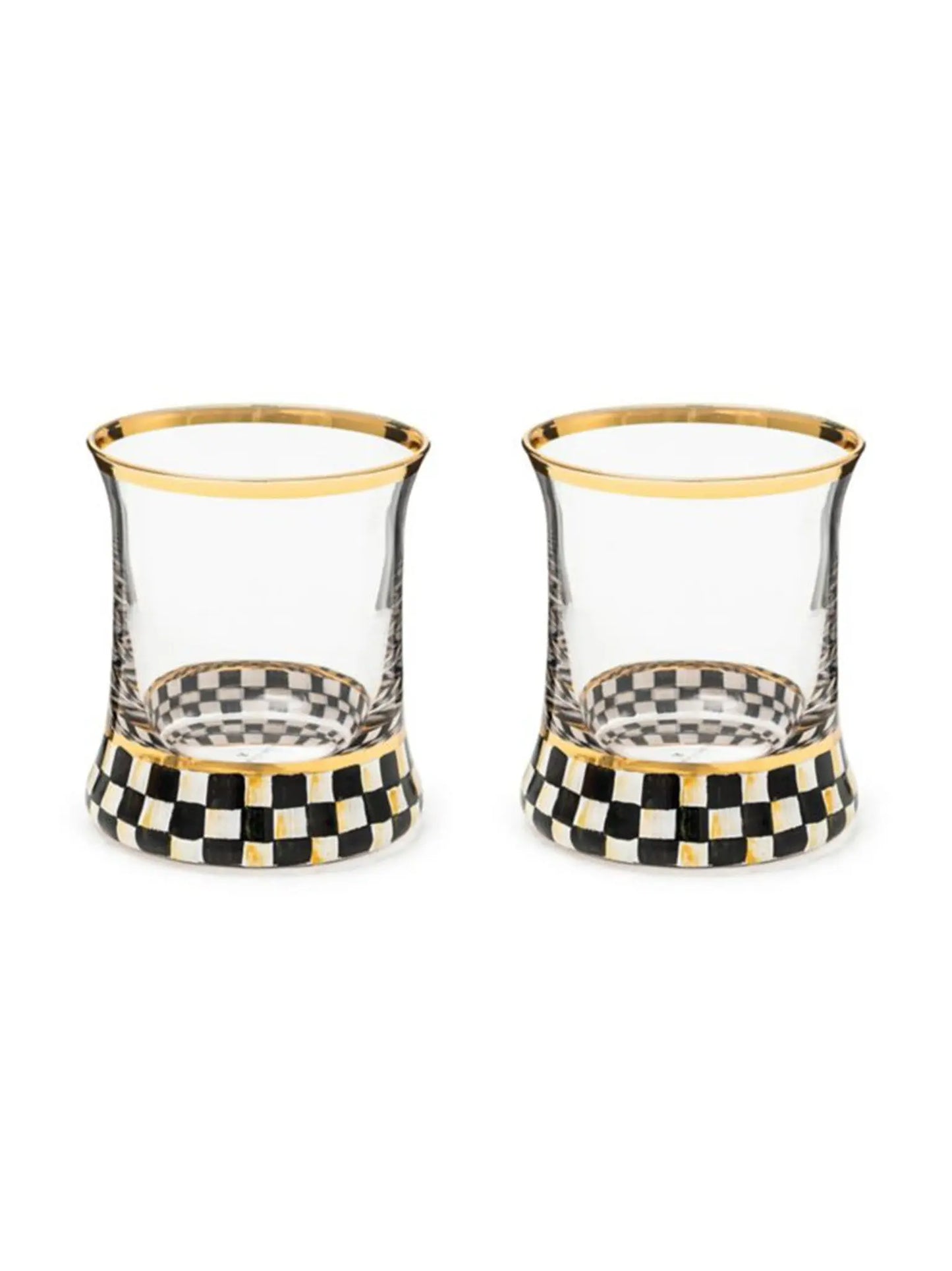 Courtly Check Shot Glass