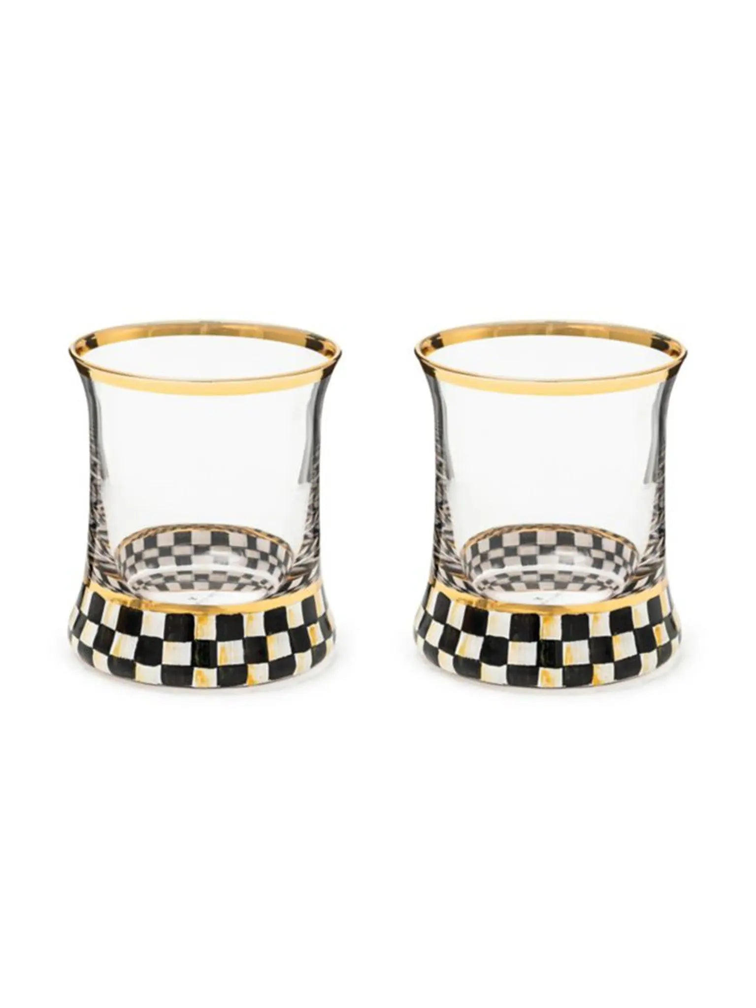 Courtly Check Shot Glass