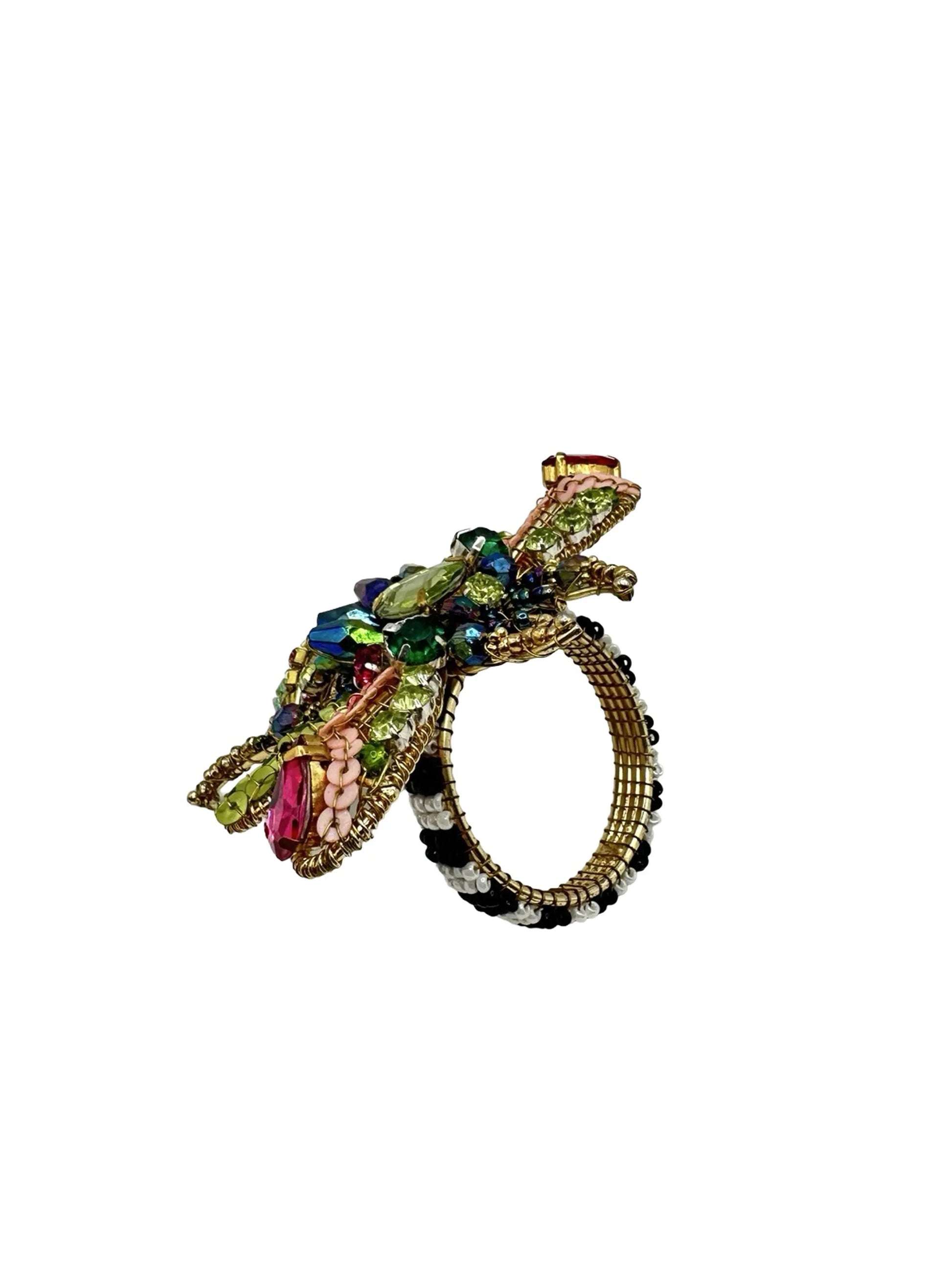 Beetle Napkin Rings, Set of 4