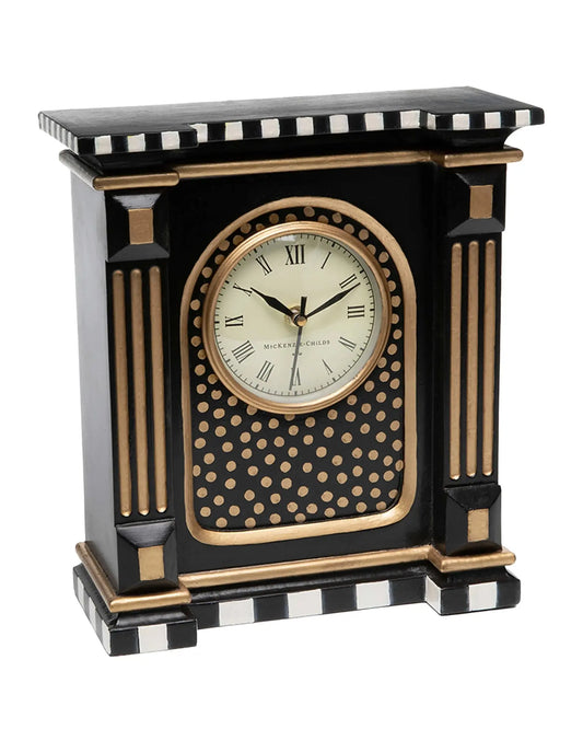 Courtly Check Mantel Clock