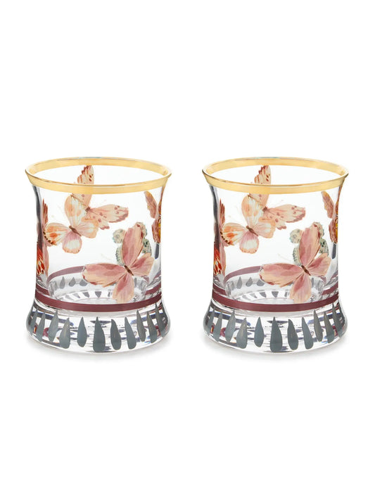 Butterfly Hill Tumbler Glass, Set of 2