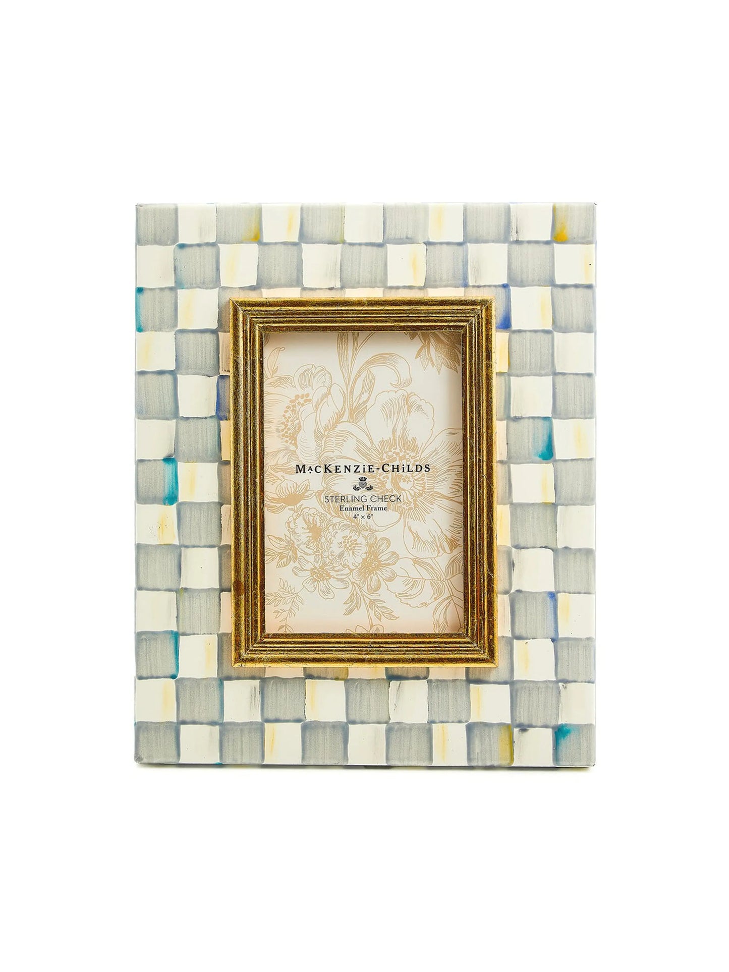 Sterling Check 4" x 6" Frame