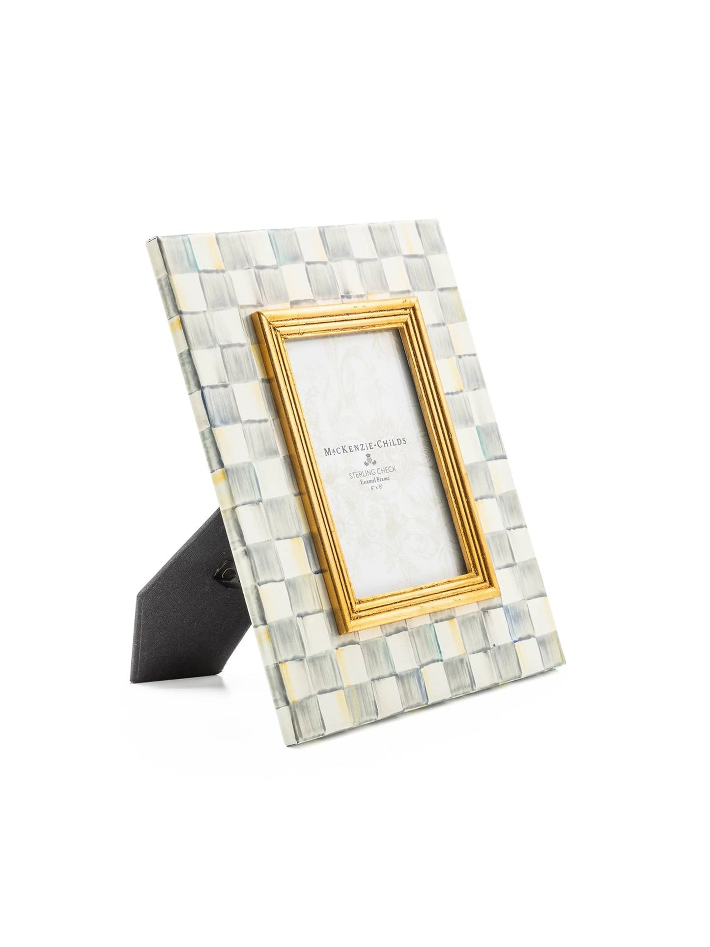 Sterling Check 4" x 6" Frame