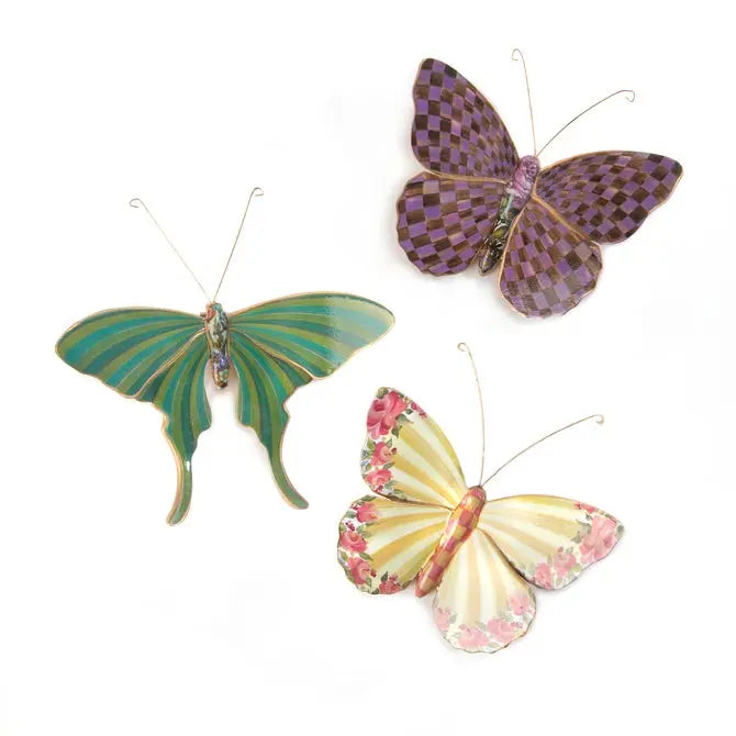 Butterfly Trio Wall Décor-Field