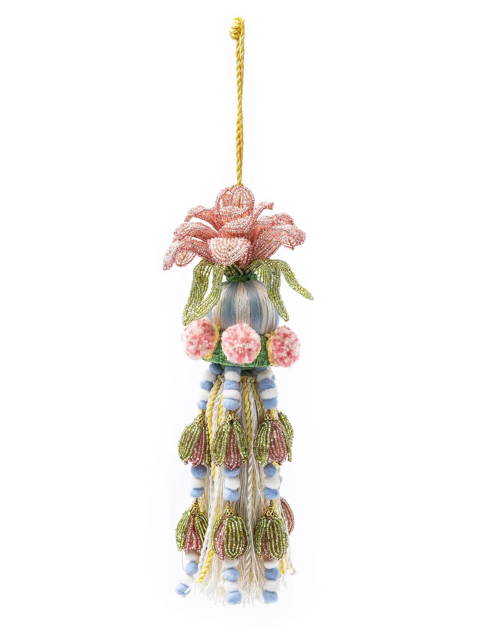 Wildflowers Beaded Tassel