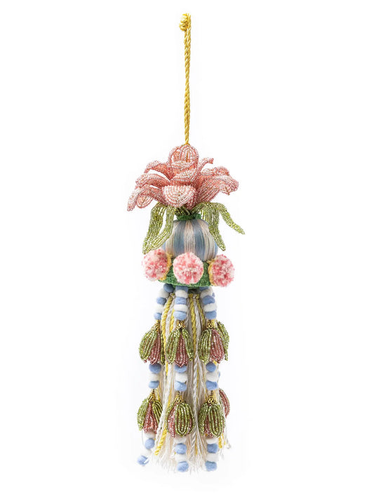 Wildflowers Beaded Tassel