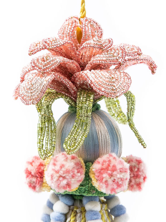 Wildflowers Beaded Tassel