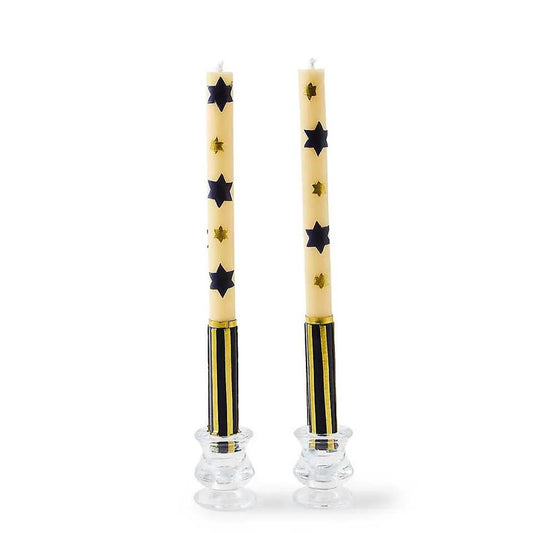 Judaica Dinner Candles Set of 2