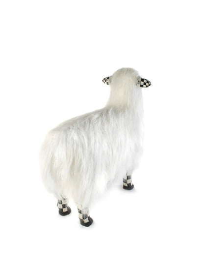Courtly Check White Sheep Large