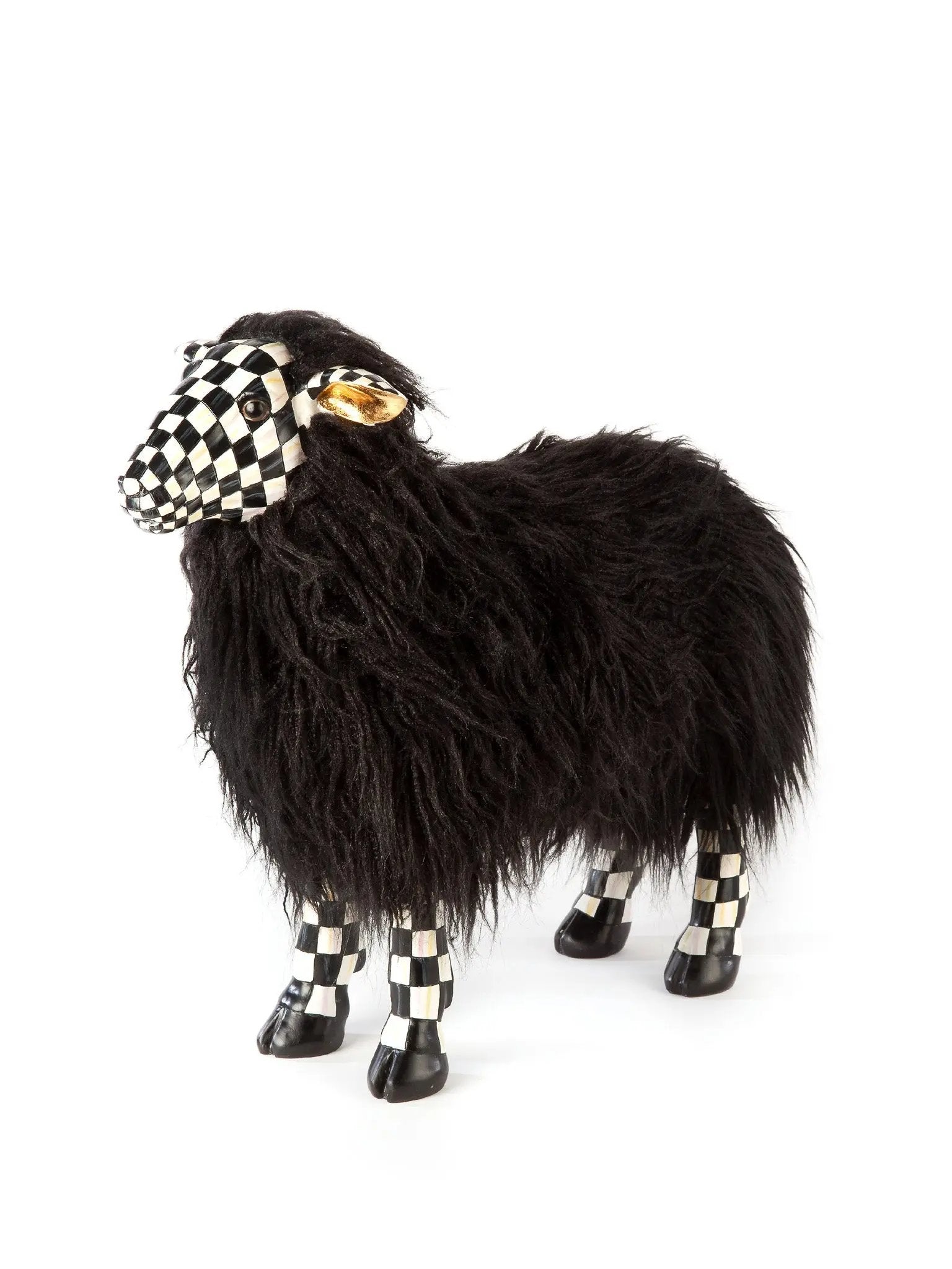 Courtly Check Black Sheep Small