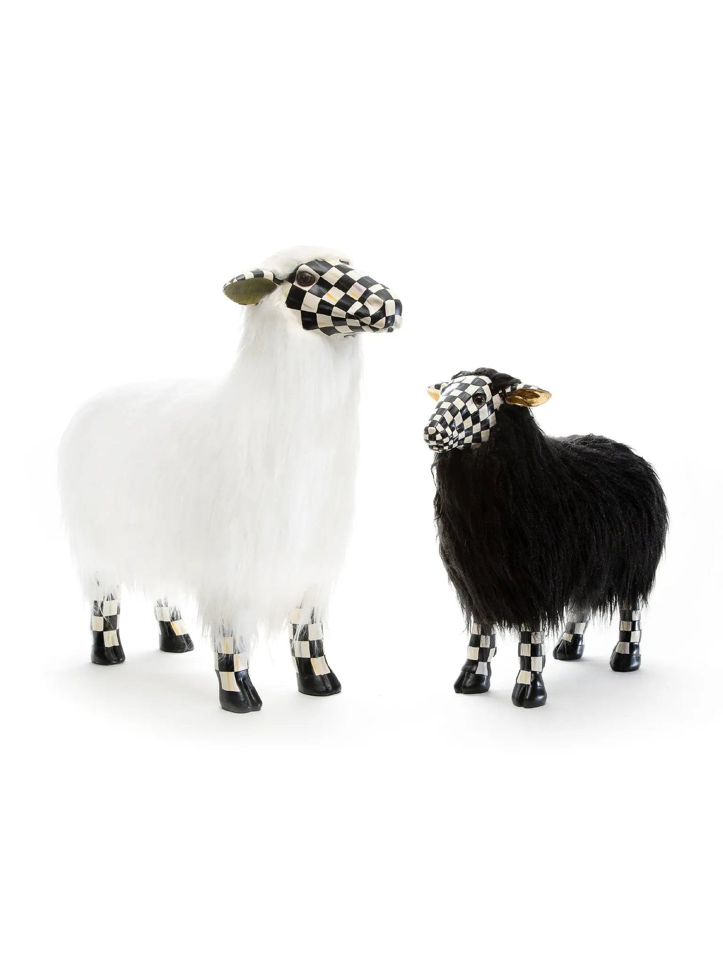 Courtly Check Black Sheep Small